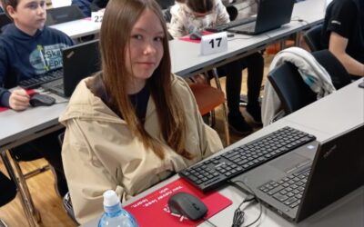 Marta Topolnjak na Juniorskoj hrvatskoj informatičkoj olimpijadi