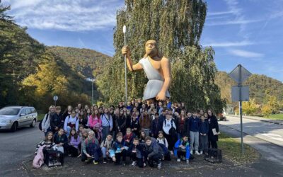 Peti razredi Oš Nedelišće u Krapini i kod Trakošćanskog jezera
