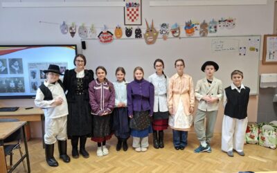ČETVRTAŠI PŠ DUNJKOVEC UČE O STARINAMA
