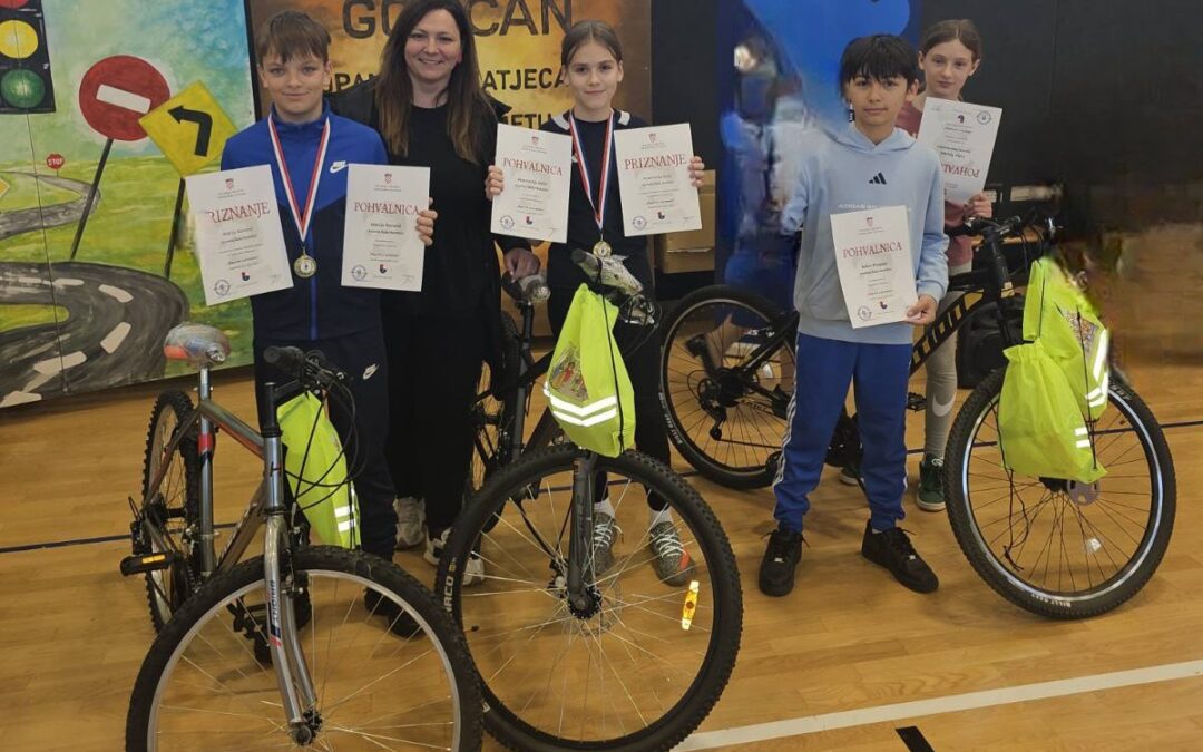 Učenici OŠ Nedelišće prestigli konkurenciju – sva tri bicikla stigla u našu školu!