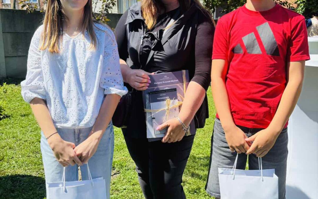 Učiteljica Smiljana Colar i njezini učenici primili nagrade od Međimurske županije