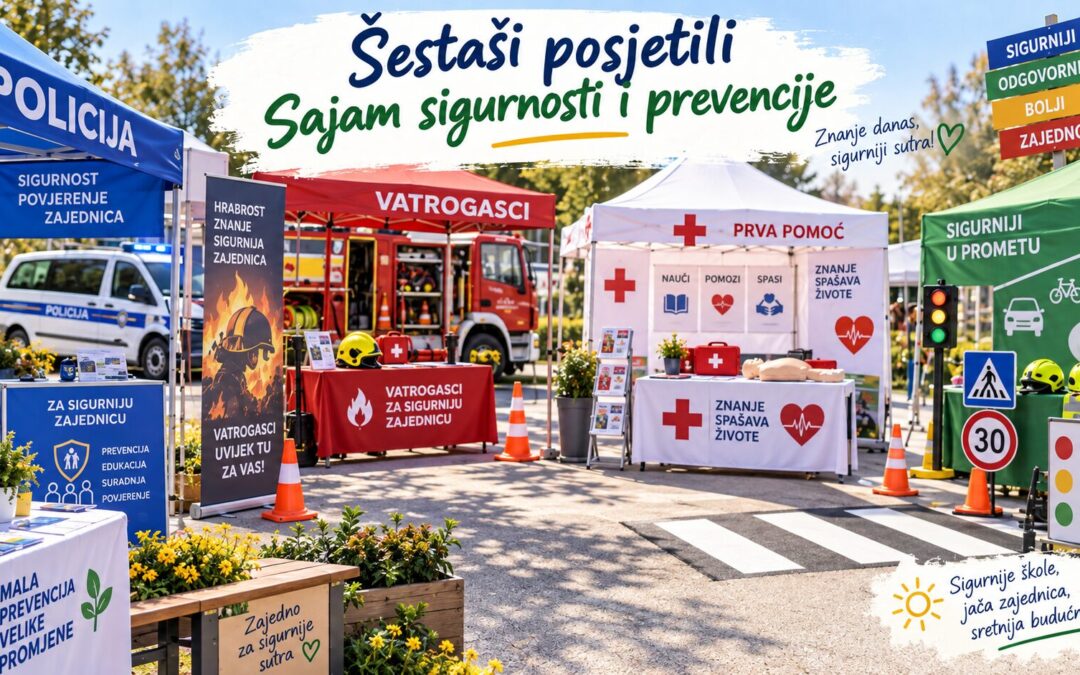 Šestaši posjetili Sajam sigurnosti i prevencije